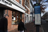 Wayfinding Signage in Old Town Alexandria Virginia